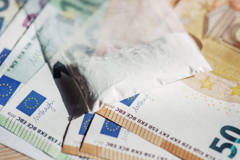Eurosedlar och narkotika